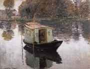 Claude Monet The Studio boat Sweden oil painting artist